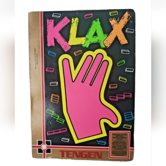 NES KLAX Nintendo Entertainment System Complete with Inserts READ - Imperfect - Picture 3 of 16